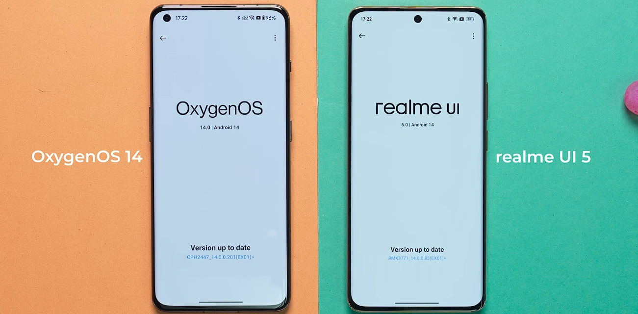 Realme UI 5.0 vs OxygenOS 14